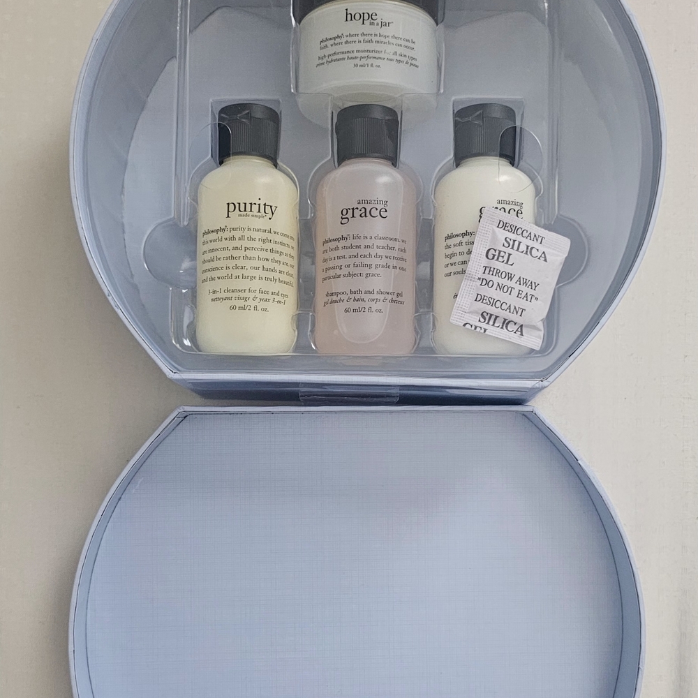 Philosophy Skincare Set with Purity and Amazing Grace